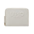 Portafoglio Donna in ecopelle Bianca, con logo in rilievo e tasca interna per monete