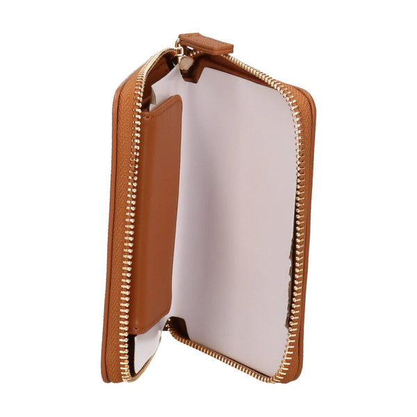 Portafoglio Donna in ecopelle, con logo in rilievo e tasca interna per monete