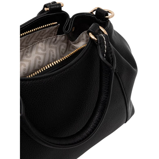 Borsa nera modello Trepida in ecopelle