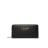 Portafoglio Donna, in simpelle Nera, con zip around