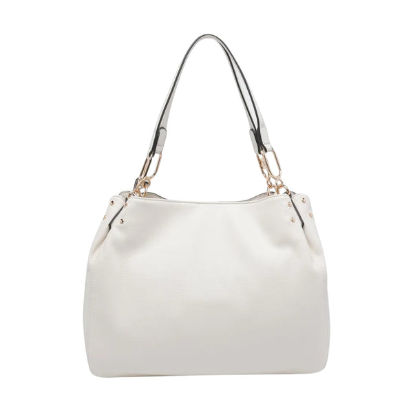 Borsa Donna a spalla con charm con frange