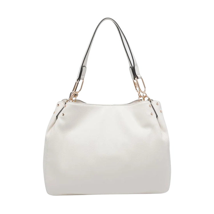 Borsa Donna a spalla con charm con frange