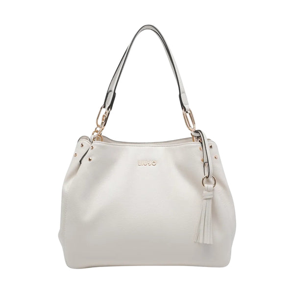 Borsa Donna a spalla con charm con frange