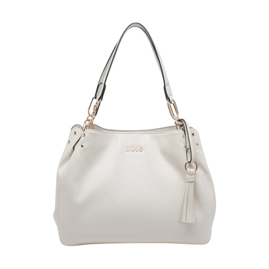 Borsa Donna a spalla con charm con frange