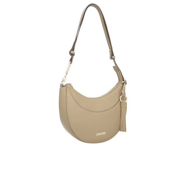 Borsa hobo media donna con charm Mud