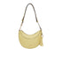 Borsa hobo Donna media con charm Giallo