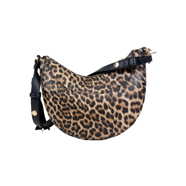 Borsa Donna a tracolla, maculata, con chiusura zip