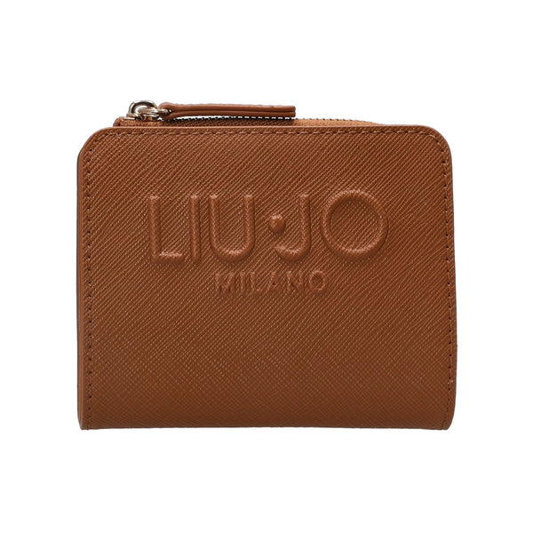 Portafoglio Donna Cuoio compatto, con numerosi slot per carte e scomparto per banconote