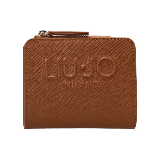 Portafoglio Donna Cuoio compatto, con numerosi slot per carte e scomparto per banconote