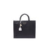 Borsa a mano Donna media con charm Nero
