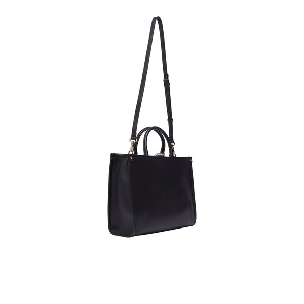 Borsa a mano Donna media con charm Nero retro