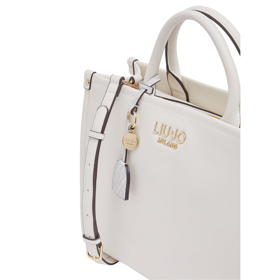 Borsa a mano Donna media con charm dettaglio