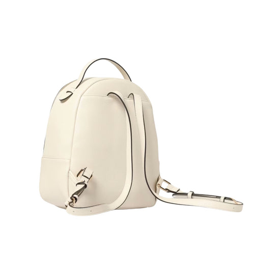 Zaino Donna Bianco, dalla forma stondata, con tasca frontale