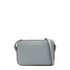 Borsa a tracolla Donna celeste con logo frontale