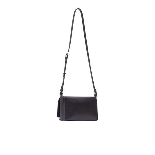 Borsa Donna a tracolla piccola compatta Nero  retro