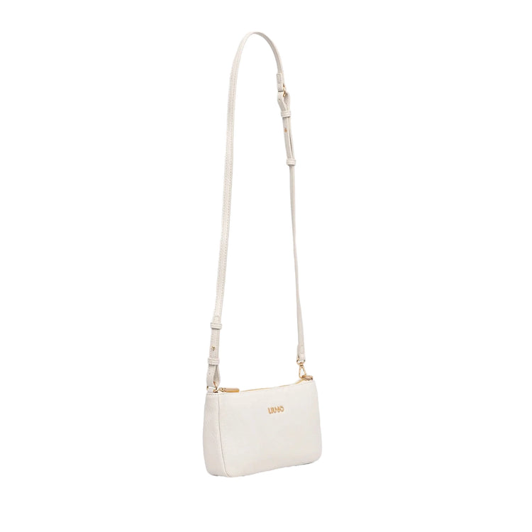 Mini borsa a tracolla Donna Bianco