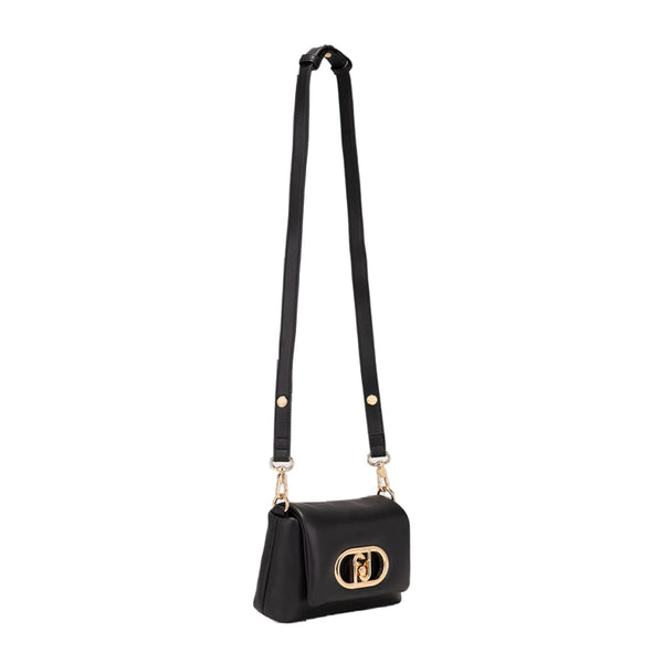 Borsa Donna LaPuffy piccola con catena Nero