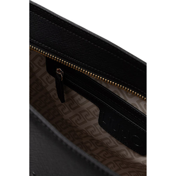 Tote bag grande Donna con charm nero interno dettaglio