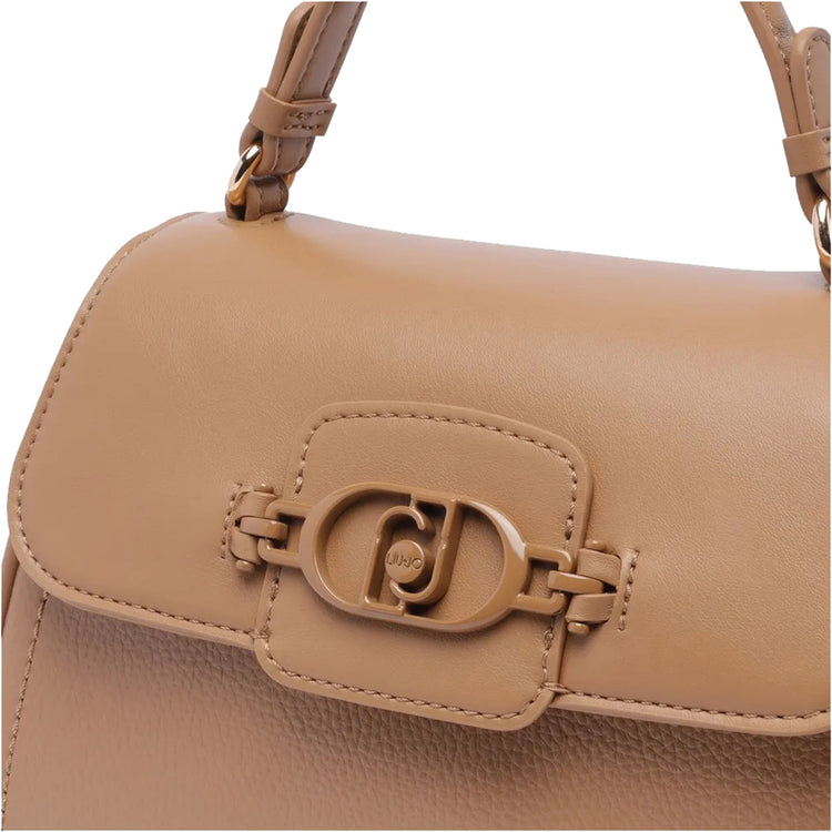 Borsa Donna a mano con logo Cammello dettaglio logo