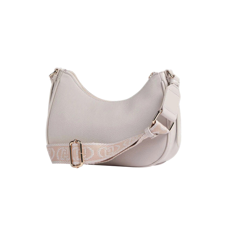 Borsa Donna con tracolla in tessuto logato Beige retro