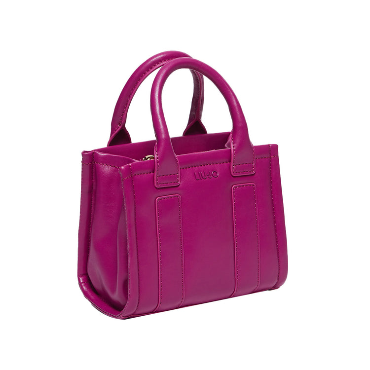 Borsa Donna con tracolla logata Fucsia