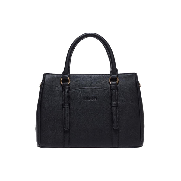 Borsa Donna a mano in tinta unita nera