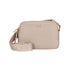 Borsa Donna con pochette interna staccabile beige frontale