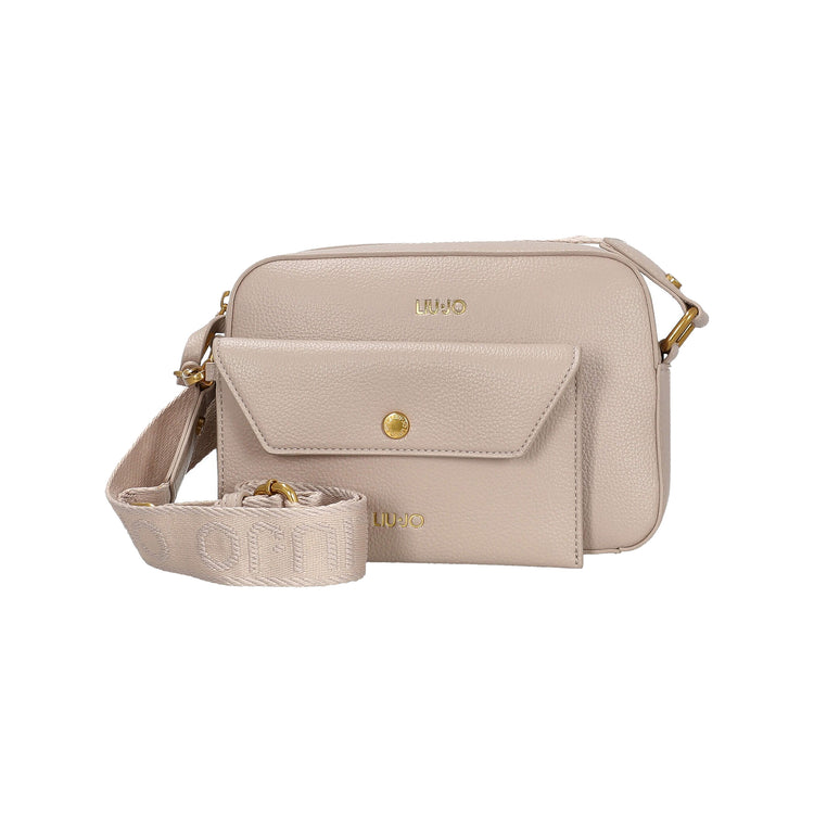 Borsa Donna con pochette interna staccabile beige con pochette 