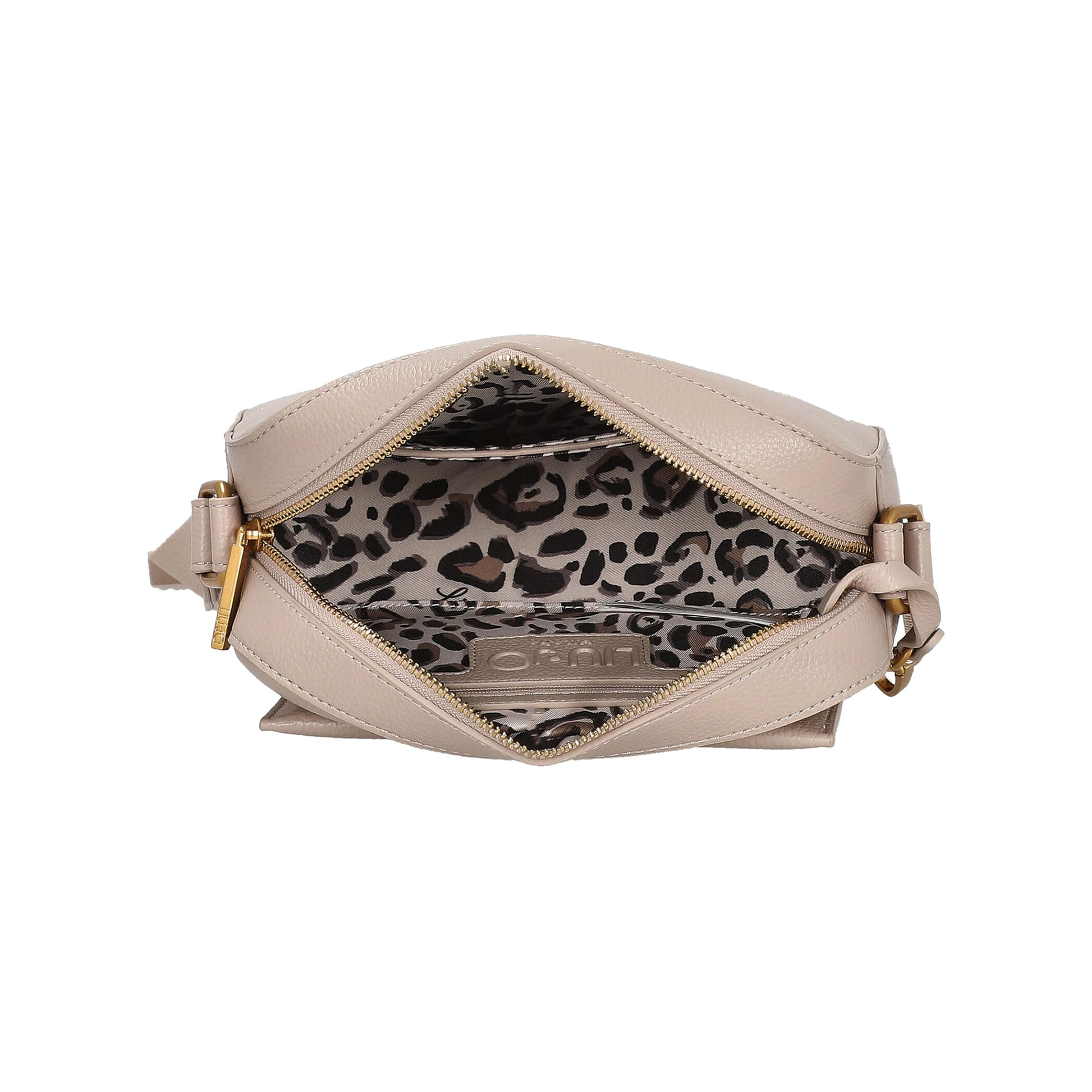 Borsa Donna con pochette interna staccabile beige interno