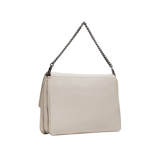 Borsa Donna a mano tessuto spalmato Beige retro