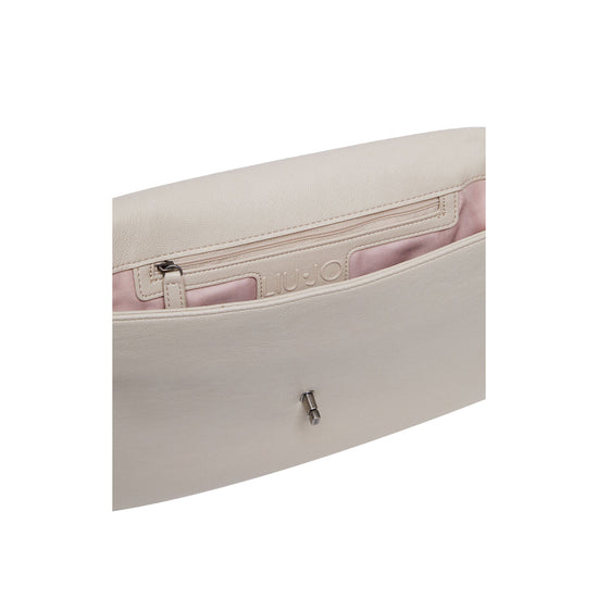 Borsa Donna a mano tessuto spalmato Beige interno