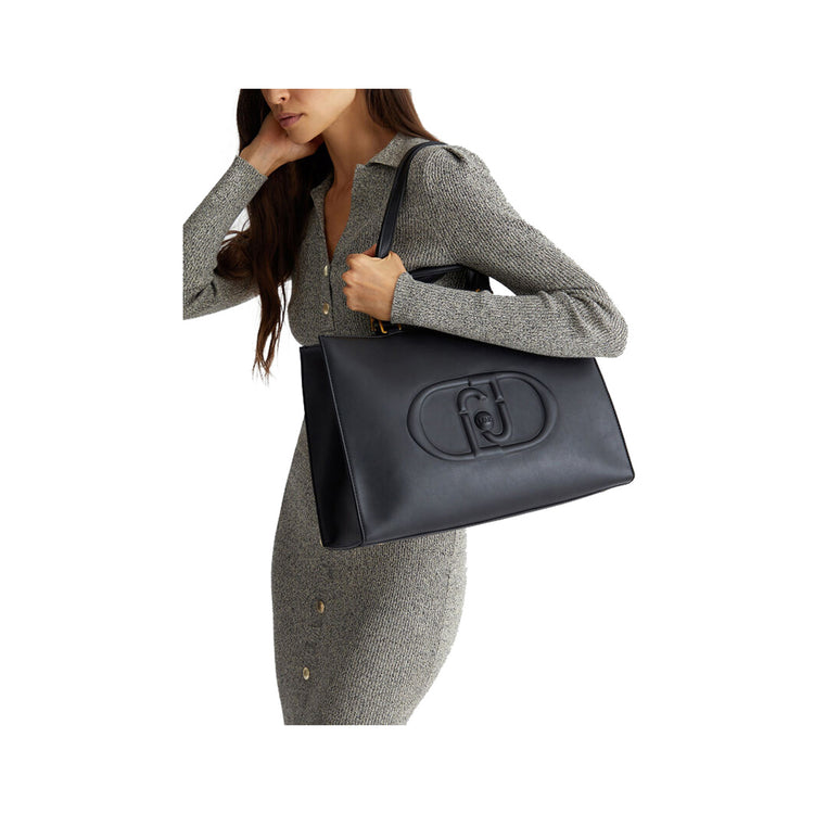 Borsa Donna Shopper con logo monogram frontale