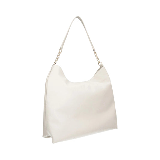 Borsa monospalla Donna con catena bianco retro