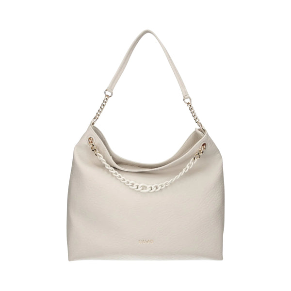 Borsa monospalla Donna con catena bianco