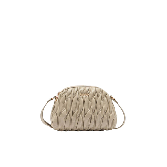 Borsa Donna a tracolla media matelassé Beige