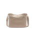 Tote bag media Donna con charm a tasca Beige