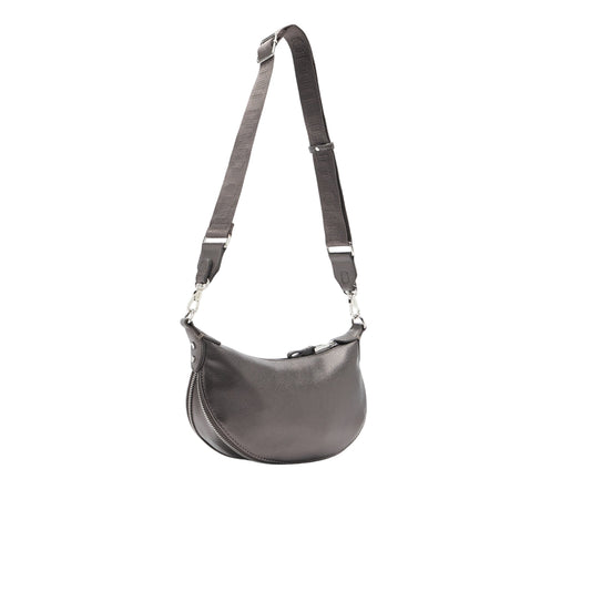 Borsa Hobo piccola da Donna Grigio retro