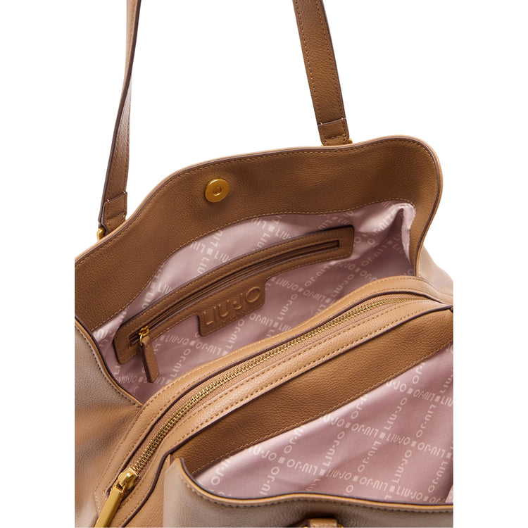 Borsa Donna media con fibbie decorative interno