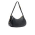 Borsa Donna Hobo media a mezzaluna Nero retro