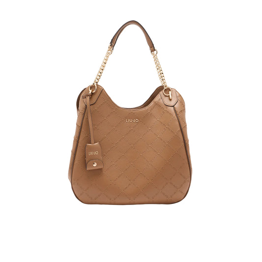 Borsa Donna con logo a rilievo all over