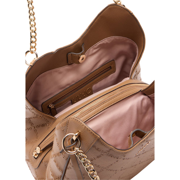 Borsa Donna con logo a rilievo all over interno