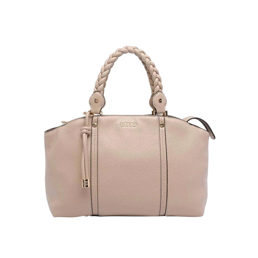 Borsa grande Donna con manici intrecciati e tracolla