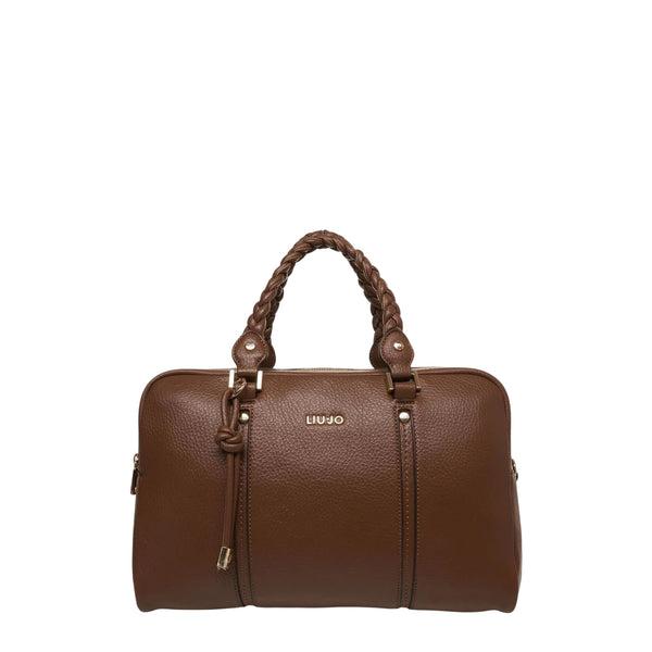 Borsa a mano Donna con doppio scomparto marrone