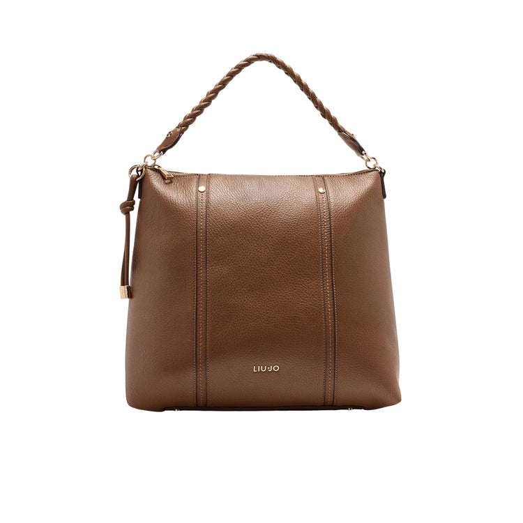 Borsa monospalla Donna con manico intrecciato