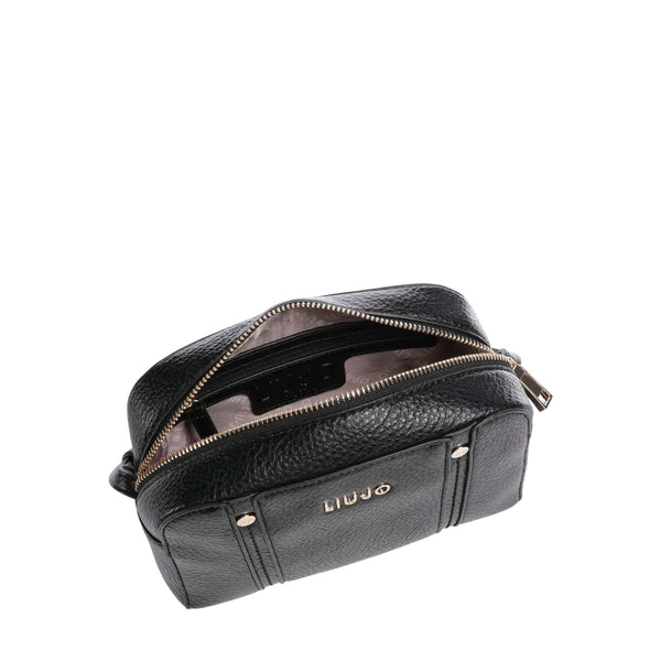 Borsa a tracolla piccola da donna Nero interno