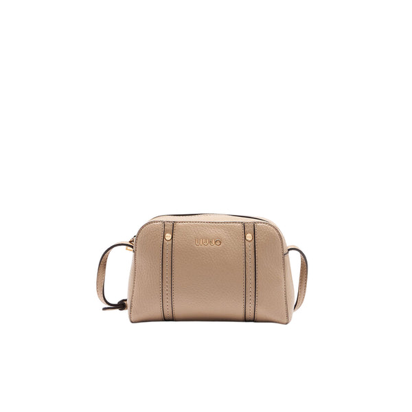 Borsa a tracolla piccola da donna Beige