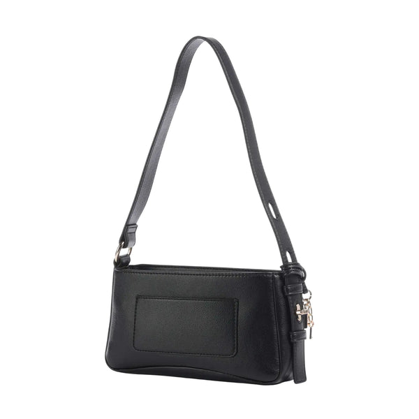  Borsa a spalla Donna con charm Nero retro