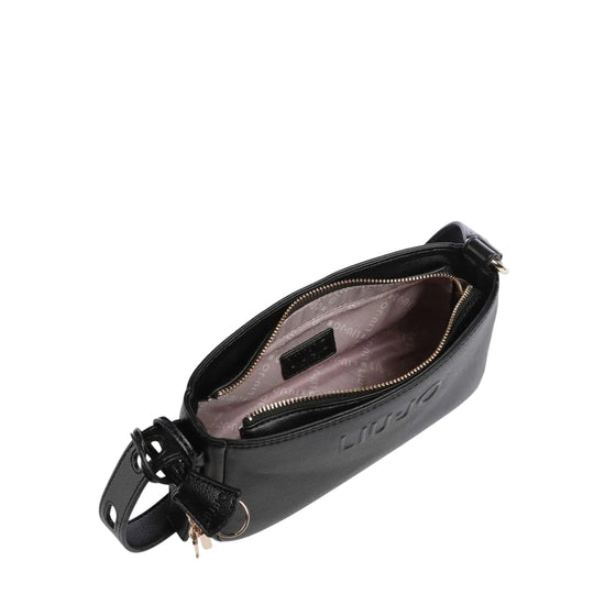 Borsa a spalla Donna con charm Nero interno