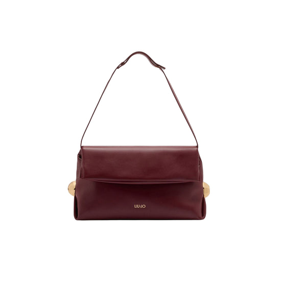 Borsa a spalla media da Donna Bordeaux