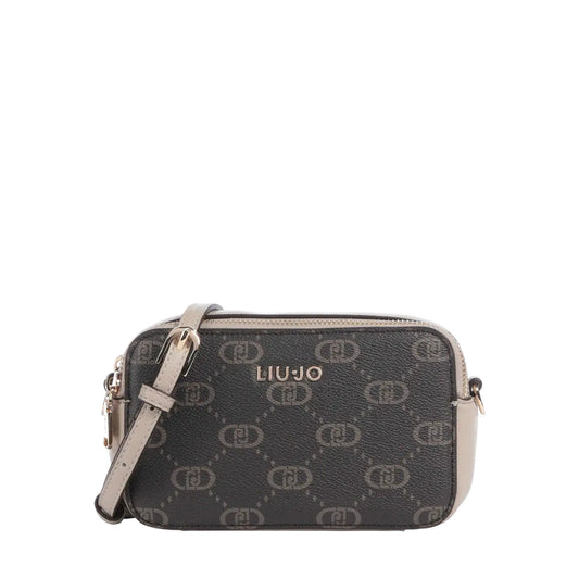 Mini Borsa a tracolla con logo all over